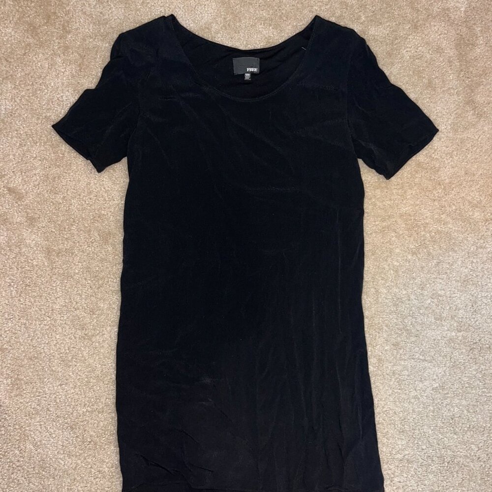 Wilfred Free Teigen Crepe Mini Dress